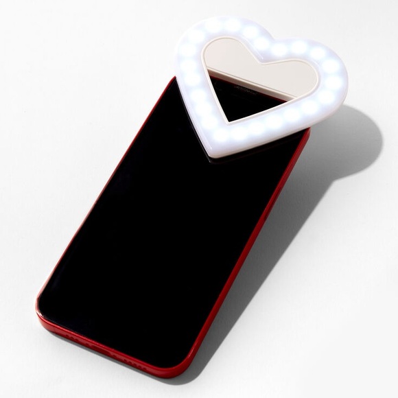 Heart Clip On Ring Light - Picture 2 of 3